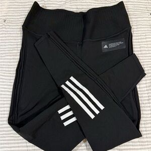 adidas Black 3-Stripe Leggings